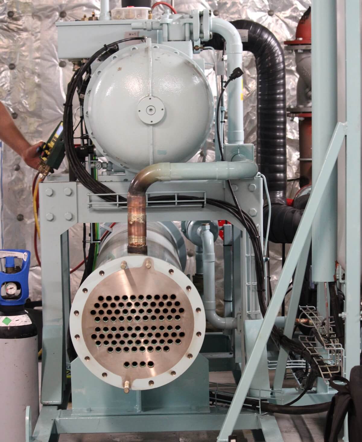 CO2 køleanlæg på skib